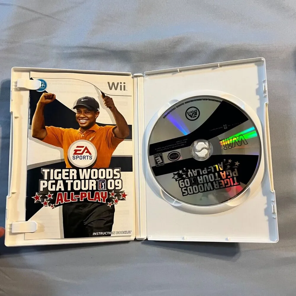 Wii Tiger Woods PGA Tour 09 All Play Golf Video Game